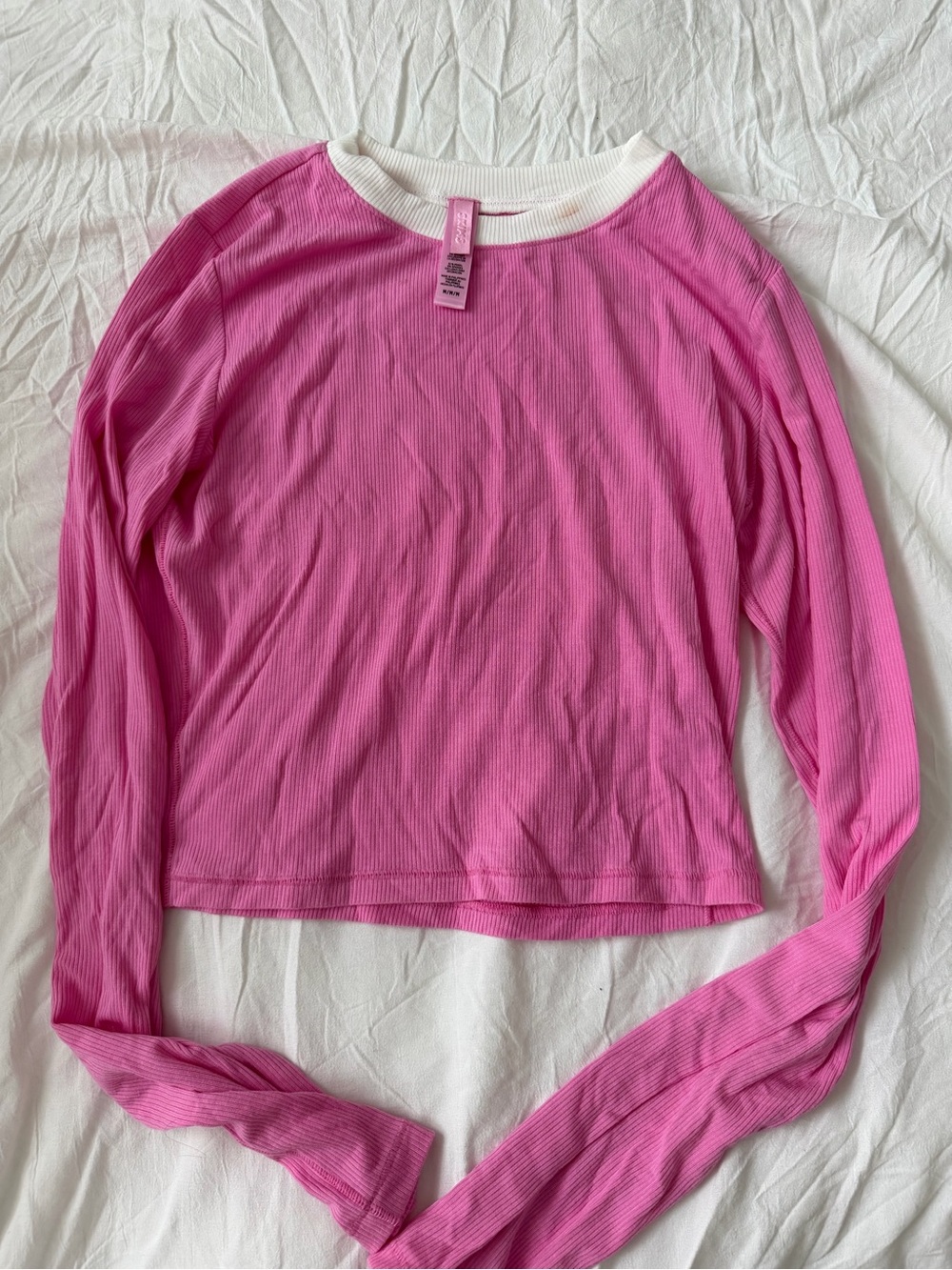 Skims Cropped Long Sleeve